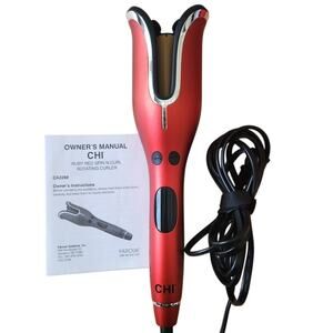 Ruby Red Spin N Curl Rotating Curler